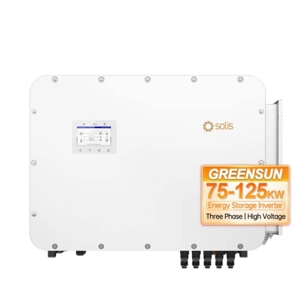 Високовольтний Гібридний інвертор SOLIS  125KW Трифазний