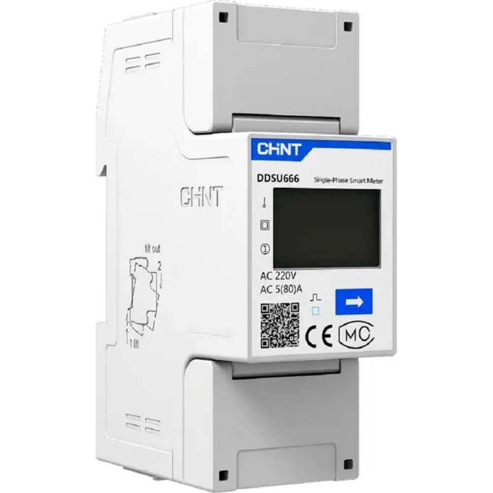Лічильник CHINT Power Meter DDSU666+RJ45