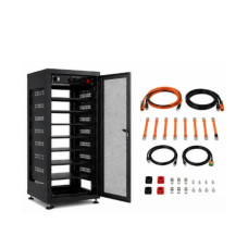 Стійка racks для  8 батарей 314ah включає кабеля