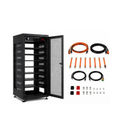 Стійка racks для  8 батарей 314ah включає кабеля